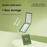 Двойной патч для век, коробка для хранения + M, лунная форма (для одного века) 180 стикеров *2