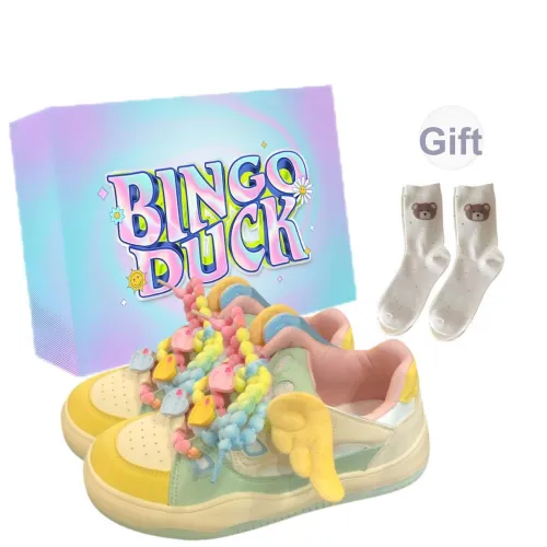 BINGO DUCK Скейтборд Кроссовки Низкие Женские