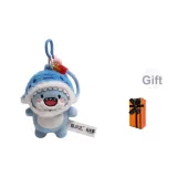 Пухлый Акула-Шарк Синий Шляпа Подвеска Апельсин Коробка