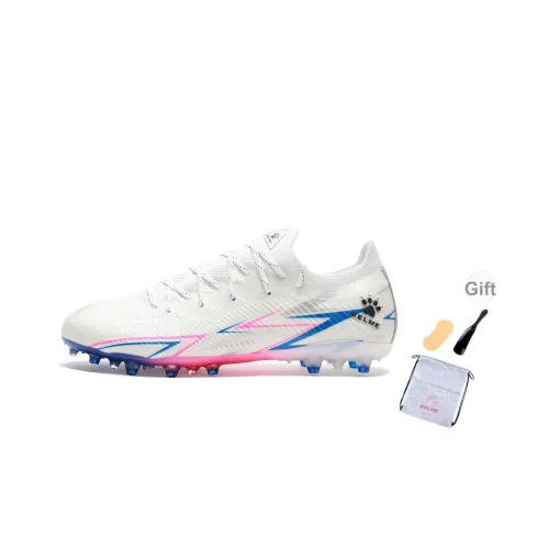 KELME Lightning 2,5 MG MULTI Ground Амортизация Износостойкие футбольные бутсы Unisex Белый Многоцветный