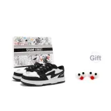 Чёрный Белый Чёрный Белый (с застёжкой для обуви)