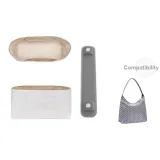 [Плоская подошва, стильное позиционирование, комплект из двух частей, подкладка "Бродяга" + угольно-серые плечевые накладки]