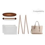 ❤Анти-утечка [Набор из 2 штук] (Камео Коричневый) Плечевой ремень + Подкладка 2 шт