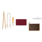 [Через плечо] Комплект + Маленькая вкладышевая сумка