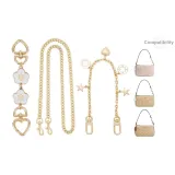 Вишневый цветок + длинная цепь + звезда любви декоративная цепочка