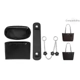 Тренер, Черный Стресс-снимание Плечевые накладки + Келую Подкладка + Декоративная цепь