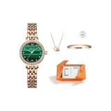 Розовое золото, зеленый, лицо, оранжевый, трехкомпонентный комплект