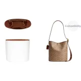 Размер 28 [Белый] Подкладка, Оригинальная сумка 28*17,5*29,5