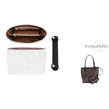 [Комплект из двух частей] Тоут Мини Бумага DuPont Подкладка + Черный Эксклюзивные Плечевые накладки