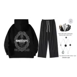 Black Set (В комплекте с модным ожерельем + сумка через плечо)