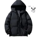 Black Cotton (С капюшоном, утолщенный)
