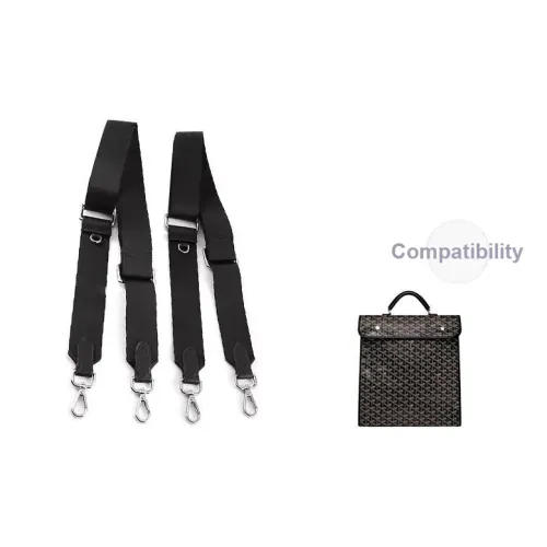 Jingxi Холст Регулируемый Нейлон Собака Зуб Сумка Ремень Женский Черный Коричневый
