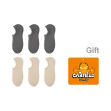 6 пар (Темно-серый 3, Хаки 3)