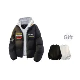 Черный (вышитая шляпа) (в комплекте с круглым воротником свитшот)