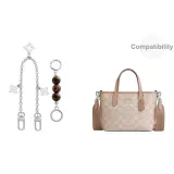 [City15 Камео Коричневый Двухкомпонентный Комплект] Янтарный Коричневый Удлинитель Цепь 13 см + Звездная Декоративная Цепь 30 см