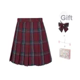 [Мистик] Клетчатая юбка + галстуки-бабочки