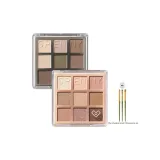 Розово-коричневая пластина 062# + Холодный коричневый пластина 061#