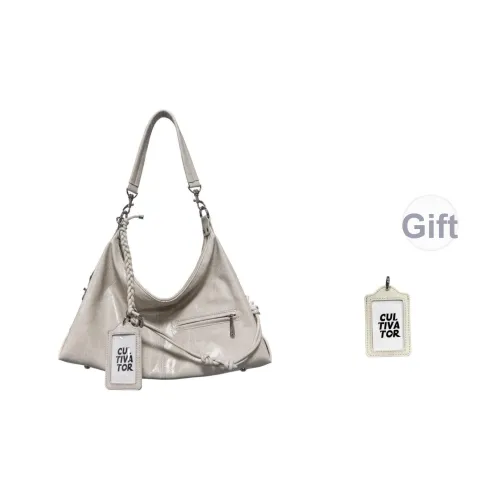 CULTIVATOR ПУ (полиуретан) Сумка через плечо Полумесяц Сумка Сумка через плечо Большая Унисекс Бежевый Коричневый Черный Красный