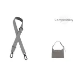 Бродяга Серый через плечо с плечевым ремнем