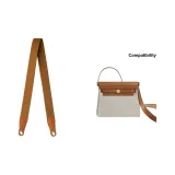 Чистый Коричневый Золотой Застежка 2,5 см Широкая Лямка