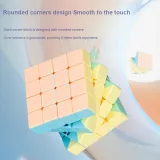 6,2 см четырехслойный кубик Рубика макарон