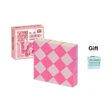 36 секций, двойная волшебная лента, розовый [включает инструкцию]