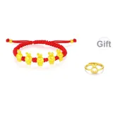 Пять Благословений Кролик Браслет [Подарок Упаковка]