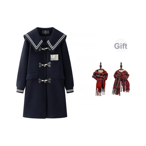 Tokyo Season Куртка Осенний Зимний Женский Набор в Коробке Темно-Синий