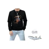 Черный с флисовой подкладкой