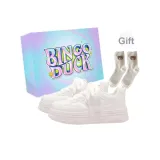 Бежевый + Эксклюзивная обувь Коробка + Подарочные носки