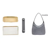 [Плоская подошва, стиль 2-частный комплект] Бумага DuPont, подкладка + серые плечевые накладки