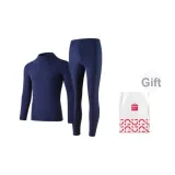 Королевский синий - Высокий воротник [550 г, ультра-теплая коллекция]