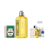 Апельсин-Заправленный-Вербена Цитрусовый Аромат Баня 250 мл + Зеленый Оранжевый Аромат Мыло 50 г