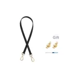 Серебряная модифицированная пряжка + черный короткий плечевой ремень