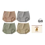 Розовый + Серо-фиолетовый + Зеленый + Светло-абрикосовый