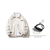 Бело-серый (в комплекте с сумкой через плечо)