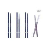 01# Медовый чай Коричневый + 02# Светлый Кофейный + 04# Дымчатый Пепельный (Бесплатно Двойная Макро Кисть для бровей Отделка Нож)