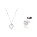 Сверкающий ожерелье с буквой [O]