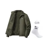 Military Green Fleece-Lined + В комплекте с брендовыми носками*1