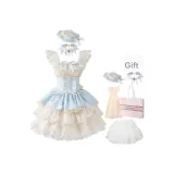 Морская соль Личи: Синий JSK+Подтяжка