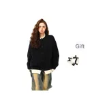 Чёрный + Резинка для волос (С подарками)