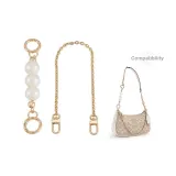 Жемчужная цепь-удлинитель + декоративная цепочка 40 см