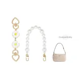 Coach, Daisy Удлинительная цепь + Перекрестная жемчужная декоративная цепь