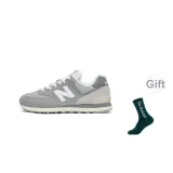 Серый/Белый (Включает носки NB*1)