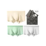 Однотонный, 3 упаковки, коробка включена (овсяный серый + желтый + зеленый).