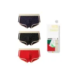 [Подарочная коробка Набор] Темно-синий + Черный + Красный