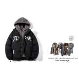 Чёрный (С подарком шарф)