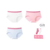 3 упаковки - розовый + белый + светло-синий (в комплекте 2 пары носков)