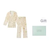 [Подарочная коробка комплект] Абрикос, жасмин, ветка, кружево, женский комплект