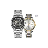 [BOGO] Серебристо-черный + Роман Коллекция Кварцевые Часы